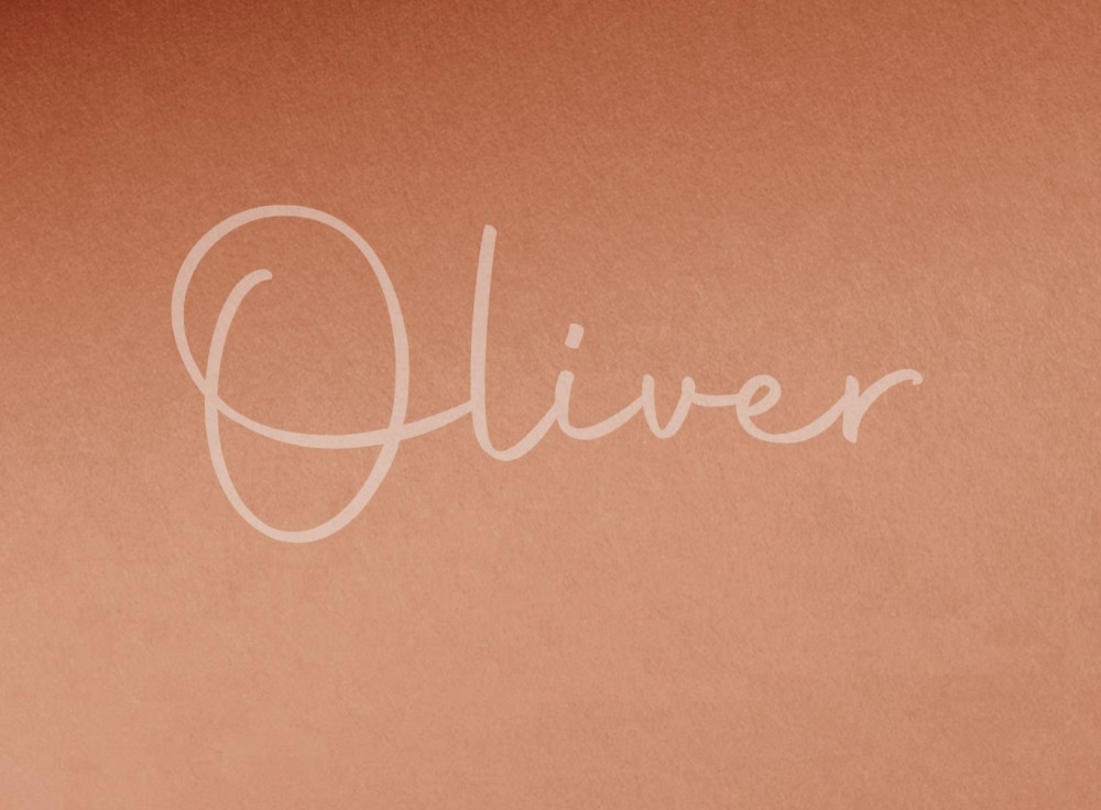 Luxe en stevig geboortekaartje met gekleurde voorzijde en reliëfdruk