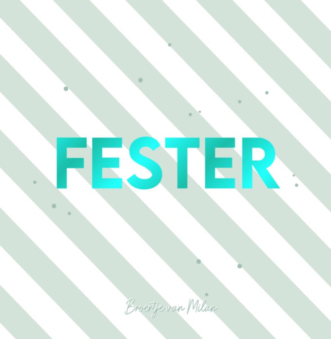 Modern en kleurrijk geboortekaartje jongen met mint en petrol blauw