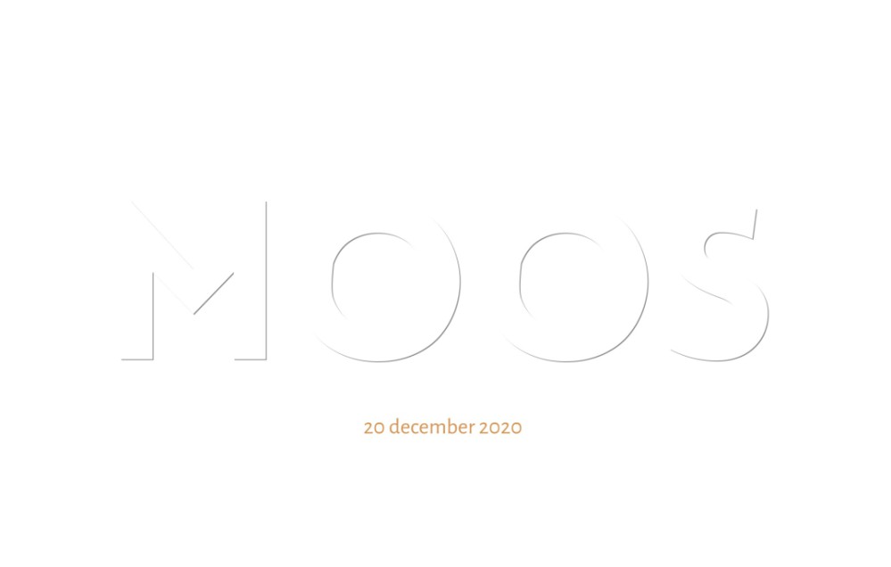 Sober en chique geboortekaartje met preeg