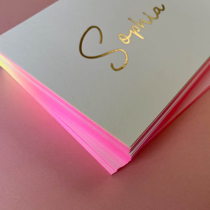 Sample Sophia (kleur op snee)