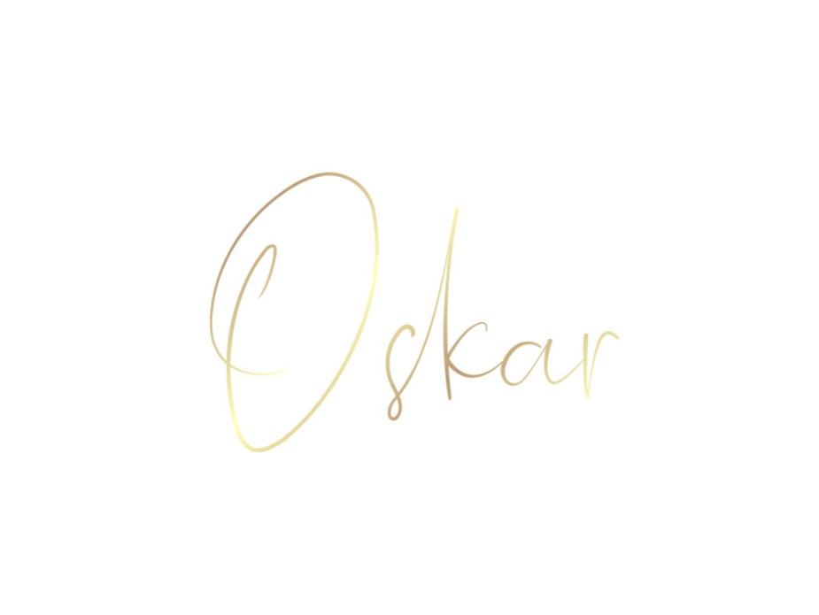 Stijlvol, dubbel gevouwen geboortekaart met sierlijke letters van goud jongen