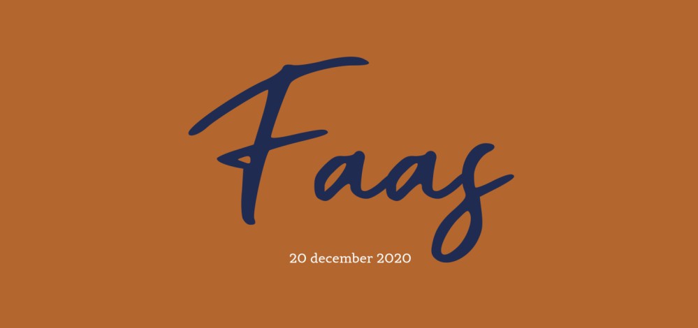 Stoer jongenskaartje roestbruin met blauw