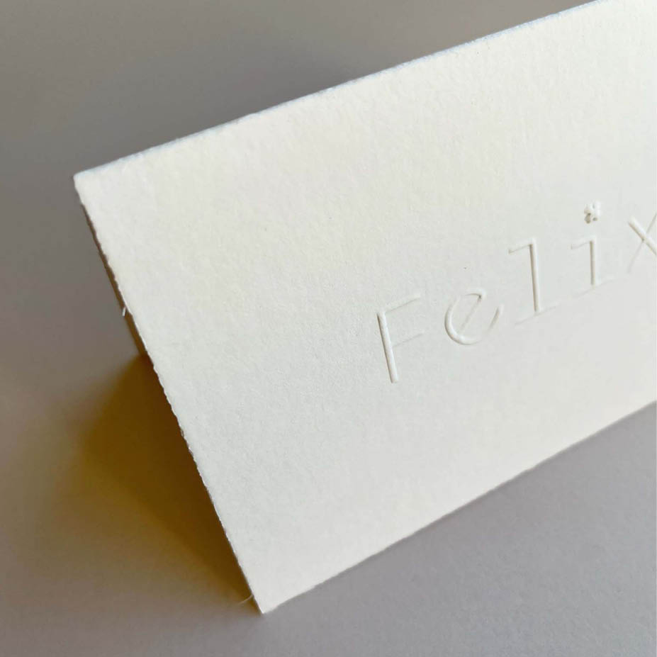 Oud Hollands geschept + reliëfdruk | Ontwerp aangeleverd © by Liselotte